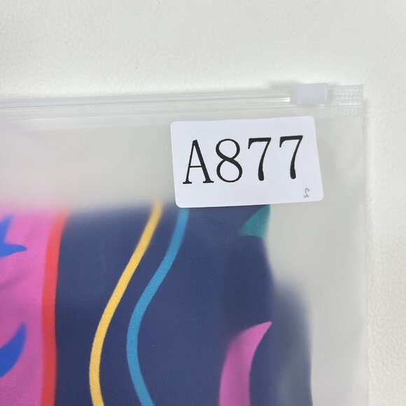 $398 NWOT Johnny Was Silk Blend Floral Mini Dress Size S Lace-up Stars Moon - Picture 13 of 13